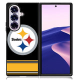 Pittsburgh Steelers Logo Strip Samsung Galaxy Z Fold 7 Case DC1466