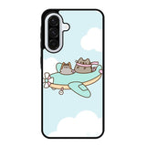 Pusheen The Cat Flying The Plane Samsung Galaxy A56 Case DC1536