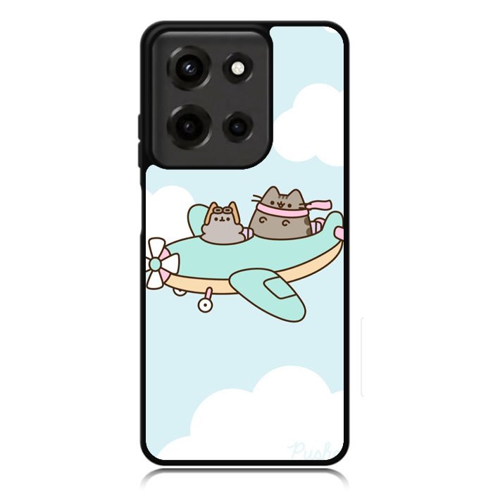 Pusheen The Cat Flying The Plane Motorola Moto G Power 5G 2025 DC1536