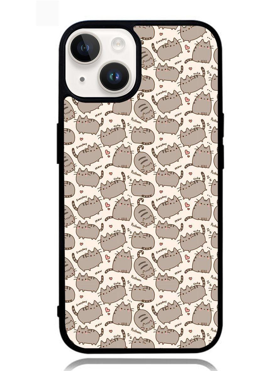 Pusheen The Cat Pattern iPhone 14 Case BLN5502