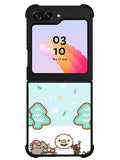 Pusheen The Cat Snow Winter Samsung Galaxy Z Flip 5 5G 2023 Case