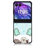 Pusheen The Cat Snow Winter Motorola Moto Razr Plus 2024 , Moto Razr+ 2024 Case
