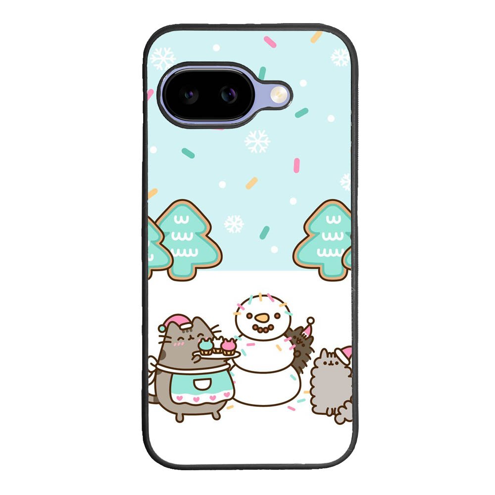 Pusheen The Cat Snow Winter Google Pixel 10A Case