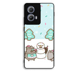 Pusheen The Cat Snow Winter Motorola Moto Edge 2024 Case DC6864