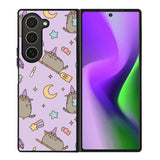 Pusheen The Cat Witch Samsung Galaxy Z Fold 6 Case