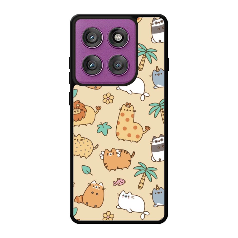 Pusheen The Cat Animal Motorola Moto Edge 60 Pro Case