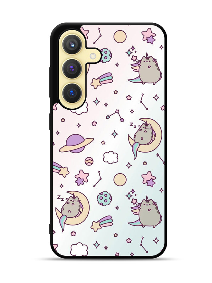 Pusheen The Cat Fairy Unicorn Samsung Galaxy S25 Plus 5G , Samsung Galaxy S25+ 5G Case