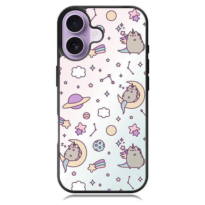 Pusheen The Cat Fairy Unicorn iPhone 16 Plus Case DC1535