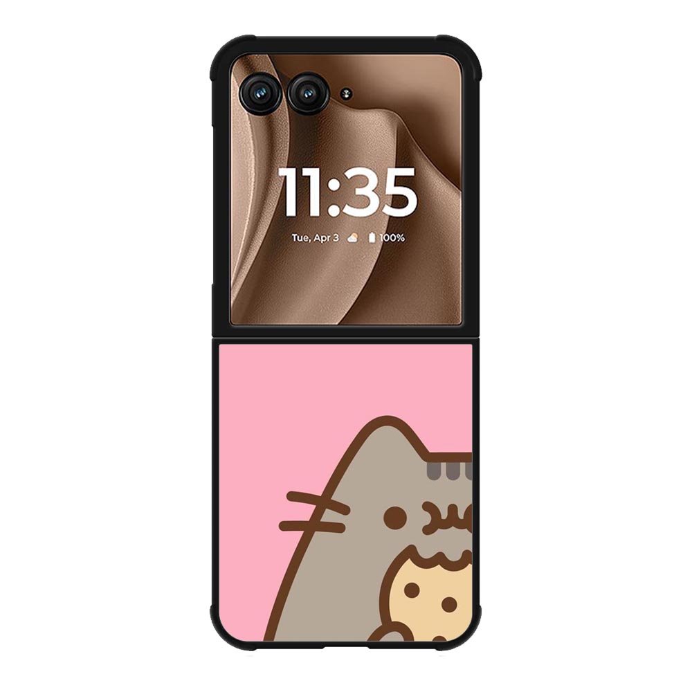 Pusheen The Cat Cookies Motorola Moto RAZR Plus 2025 Case