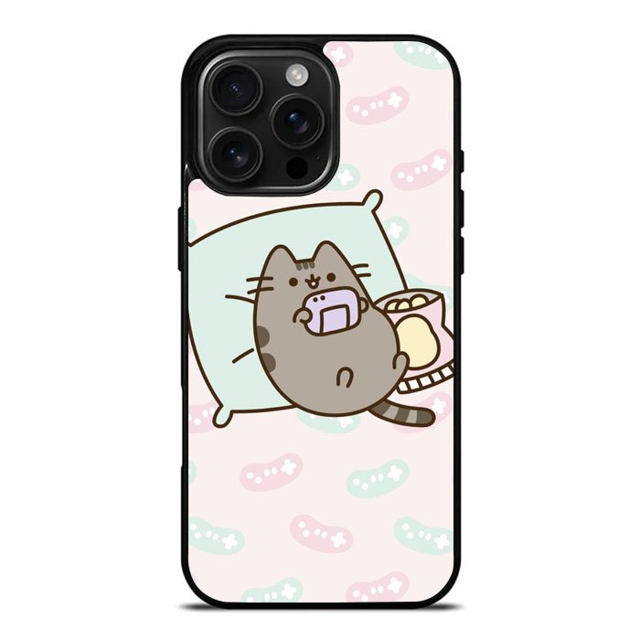 Pusheen The Cat Enjoy Gaming iPhone 16 Pro Case DC1534
