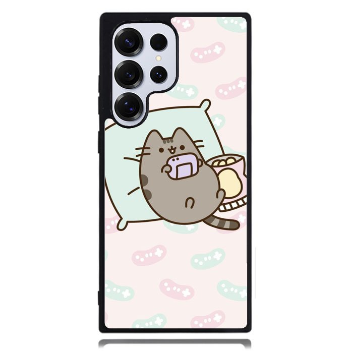 Pusheen The Cat Enjoy Gaming Samsung Galaxy S24 Ultra Case DC1534