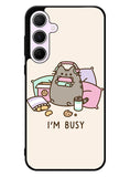 Pusheen The Cat Very Busy Samsung Galaxy A35 5G Case