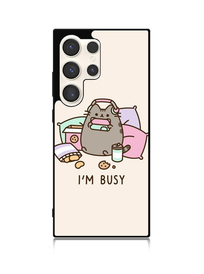 Pusheen The Cat Very Busy Samsung Galaxy S25 Ultra 5G Case