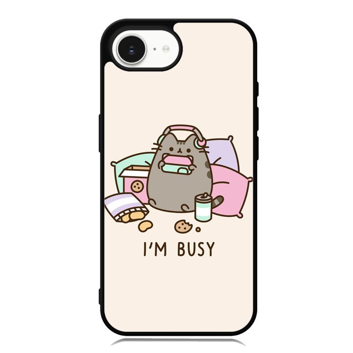 Pusheen The Cat Very Busy iPhone 16e Case DC1542