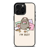 Pusheen The Cat Very Busy iPhone 16 Pro Case DC1542