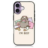 Pusheen The Cat Very Busy iPhone 16 Case DC1542