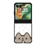 Pusheen The Cat Rainbow Cupcakes Motorola Moto RAZR 2025 Case