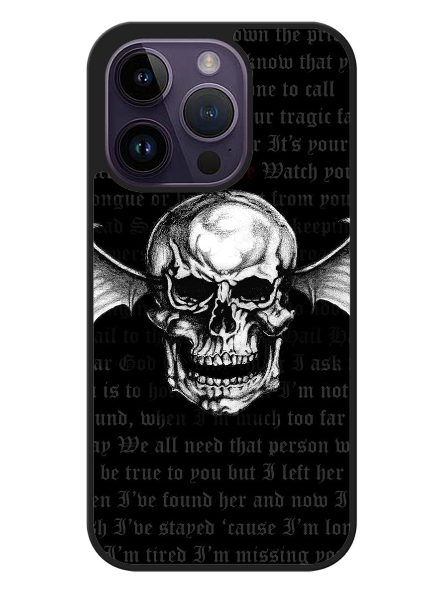 Deathbat Avenged Sevenfold iPhone 14 Pro Case BLN4603