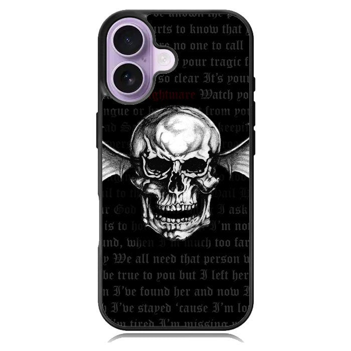 Deathbat Avenged Sevenfold iPhone 16 Case DC0461
