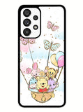 Winnie The Pooh And Butterfly Friends Samsung Galaxy A53 5G Case