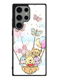 Winnie The Pooh And Butterfly Friends Samsung Galaxy S23 Ultra 5G Case