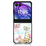 Winnie The Pooh And Butterfly Friends Motorola Moto Razr Plus 2024 , Moto Razr+ 2024 Case