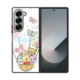 Winnie The Pooh And Butterfly Friends Samsung Galaxy Z Fold 7 5G Case