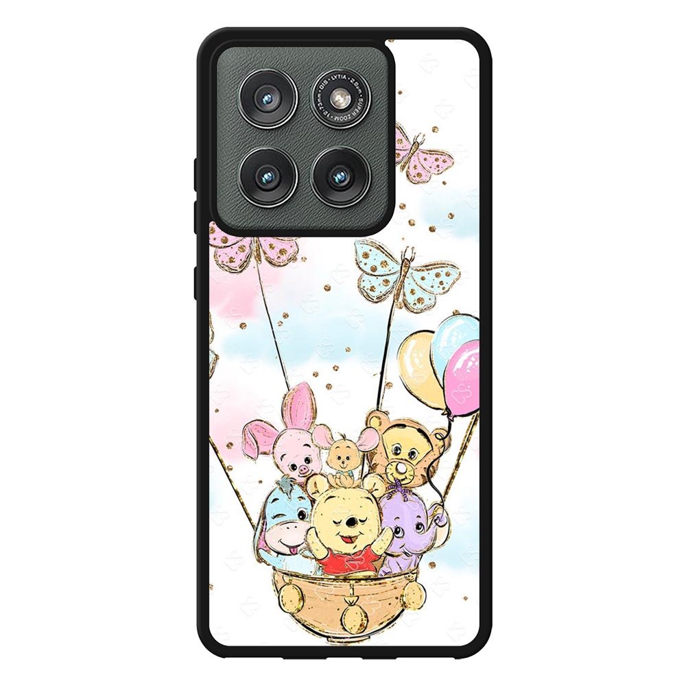 Winnie The Pooh And Butterfly Friends Motorola Moto Edge 2025 Case