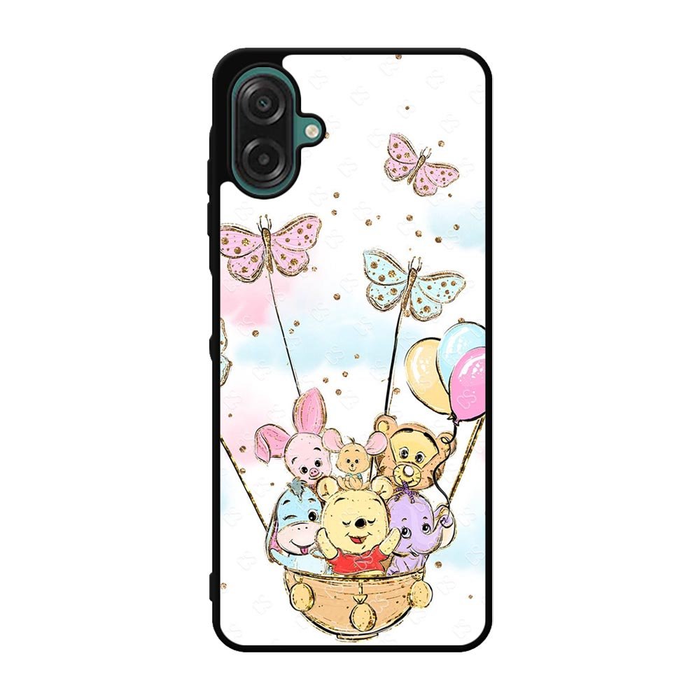 Winnie The Pooh And Butterfly Friends Samsung Galaxy A07 Case