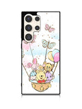 Winnie The Pooh And Butterfly Friends Samsung Galaxy S24 Ultra 5G Case