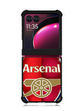 Arsenal 2nd Motorola Moto Razr Plus 2023 , Moto Razr+ 2023 Case