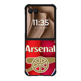 Arsenal 2nd Motorola Moto RAZR Plus 2025 Case
