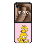 The Simpsons And Family Motorola Moto RAZR Plus 2025 Case