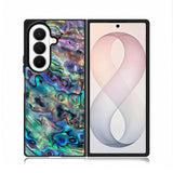 Red And Silver Abalone Samsung Galaxy Z Fold 8 Ultra Case