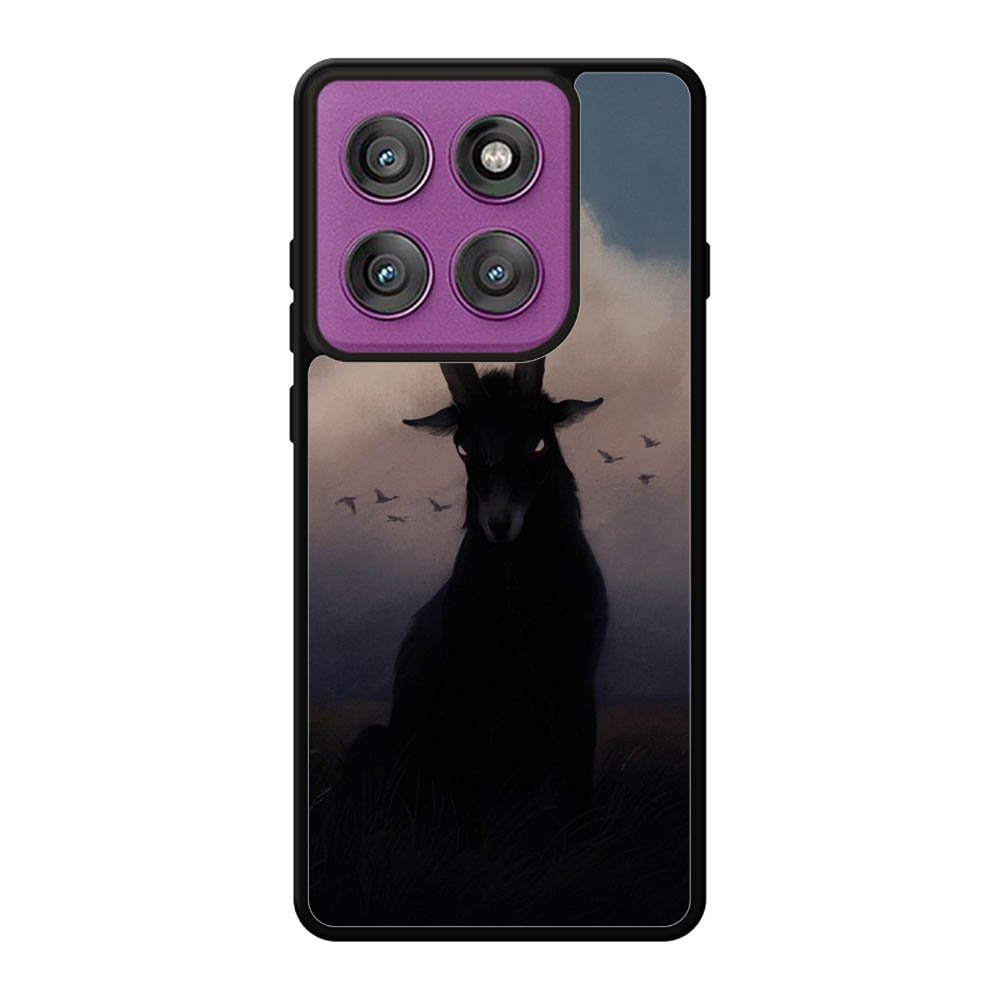 Haunted By Animal Baphomet Motorola Moto Edge 60 Pro Case