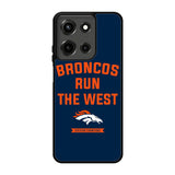 Denver Broncos Run The West Motorola Moto G 5G 2025 Case DC6647