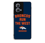 Denver Broncos Run The West Motorola Moto Edge 2024 Case DC6647