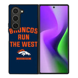 Denver Broncos Run The West Samsung Galaxy Z Fold 6 Case