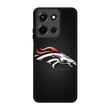Denver Broncos Grey Background Motorola Moto G 5G 2025 Case DC7901