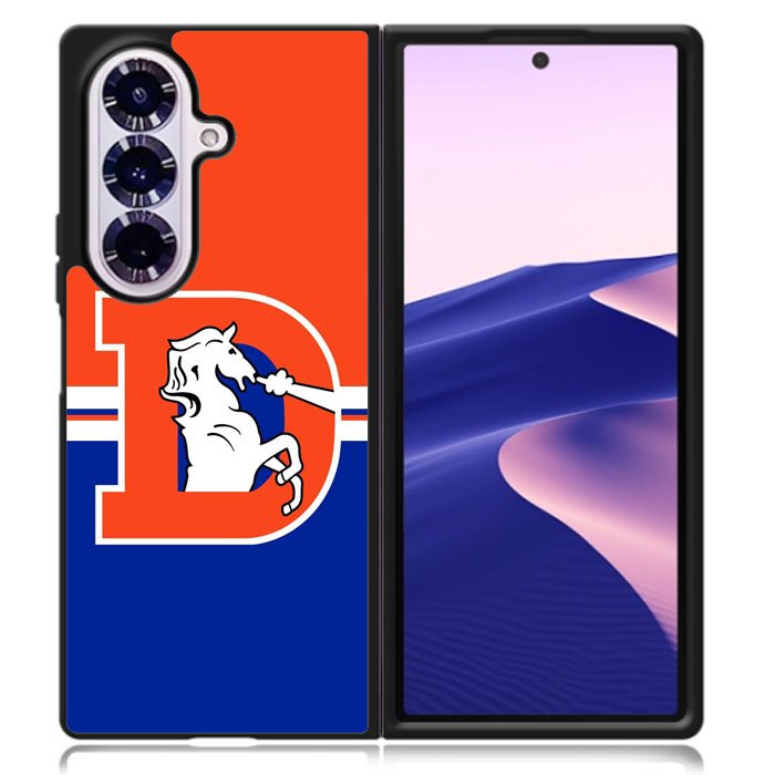 Denver Broncos Old Samsung Galaxy Z Fold 7 Case DC0498
