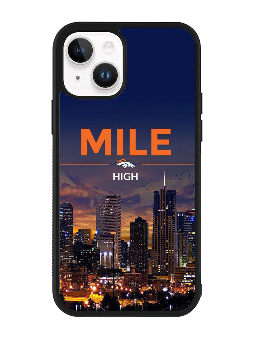 Denver Broncos Mile High iPhone 15 Case BLN7104