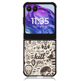 Classic Horror Pattern Motorola Moto Razr Plus 2024 , Moto Razr+ 2024 Case