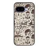 Classic Horror Pattern Google Pixel 10A Case