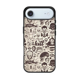 Classic Horror Pattern iPhone Air Case