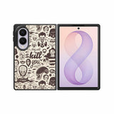 Classic Horror Pattern Samsung Galaxy Z Fold 8 Case