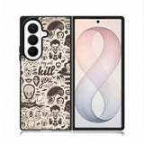 Classic Horror Pattern Samsung Galaxy Z Fold 8 Ultra Case