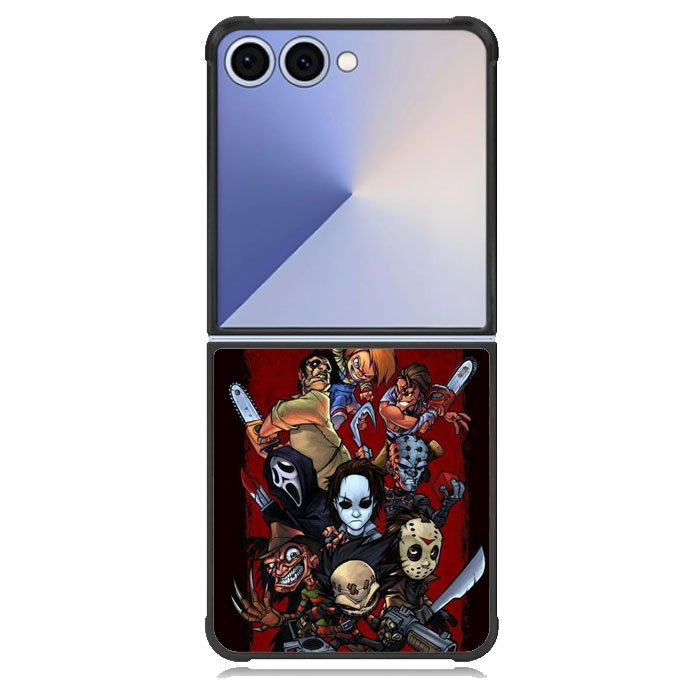 Classic Horror Movie Villains Samsung Galaxy Z Flip 7 Case DC0362