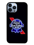 Pabst Blue Ribbon Neon iPhone 13 Pro Case BLN5531