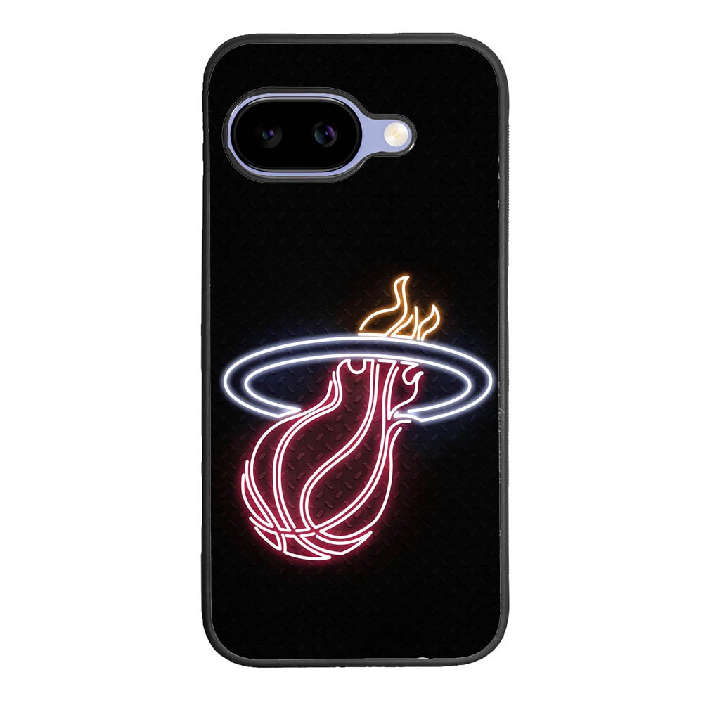 Miami Heat Neon Logo Google Pixel 10A Case