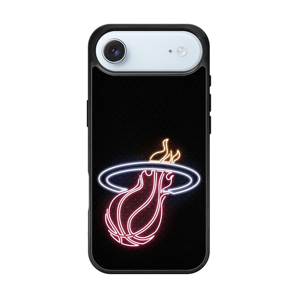 Miami Heat Neon Logo iPhone Air Case